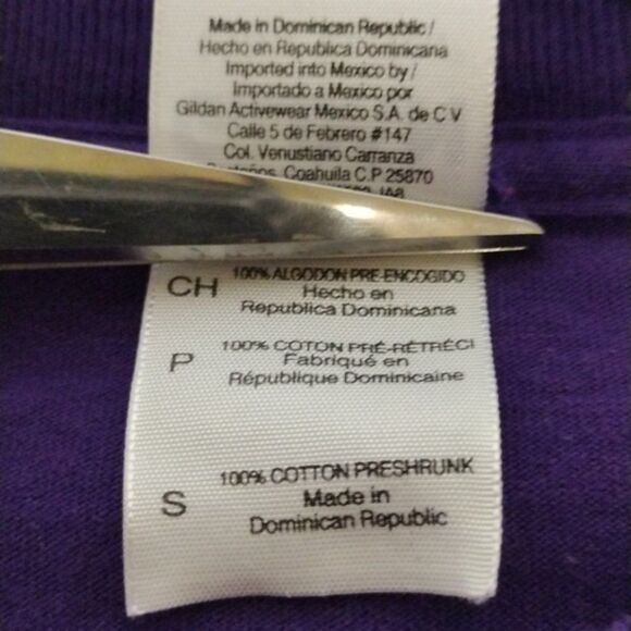 Gildan Purple Texas Christian University "riff. ram. bah. zoo." Shirt! - Picture 4 of 13